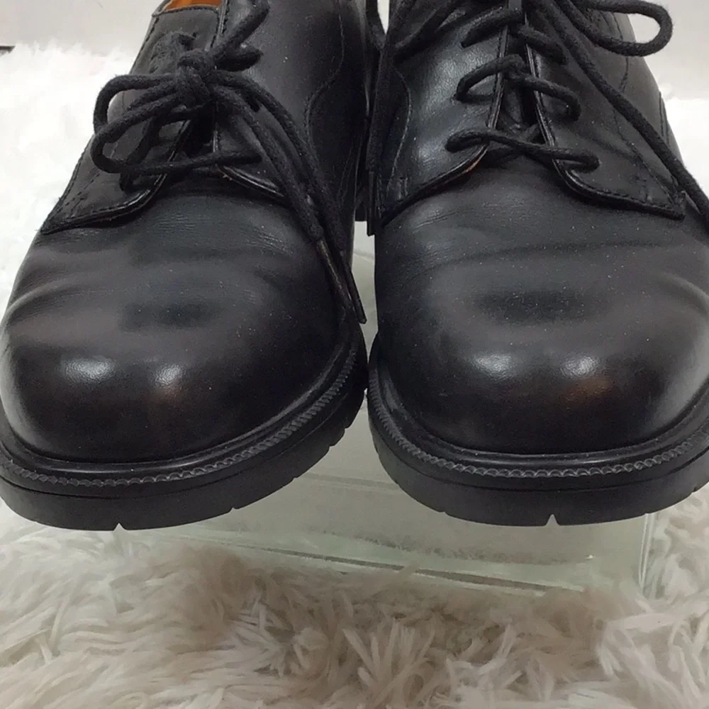 Timberland black leather lace up Oxford shoes 8.5